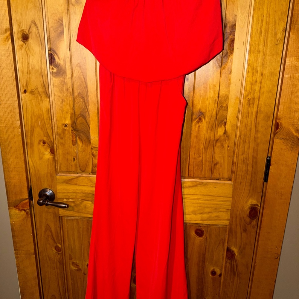 Tyche Vibrant Red Jumpsuit